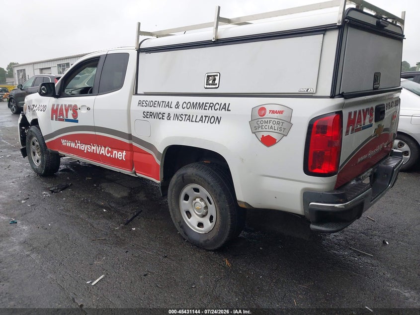 Vin: 1gchsbea9j1227693, lot: 45929244, chevrolet colorado 2wd work truck 20183