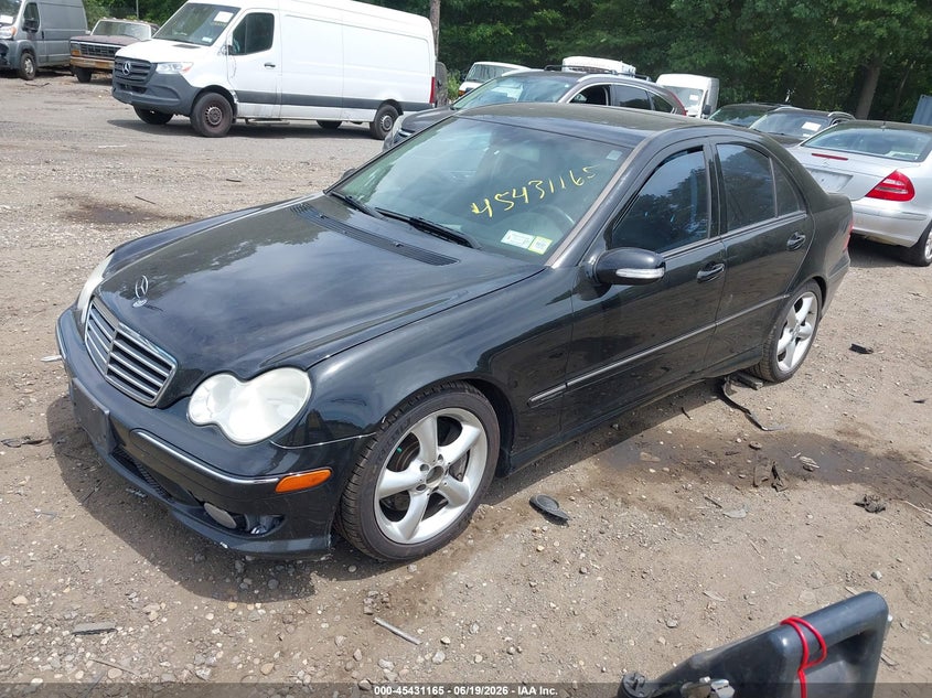 WDBRF40J75F610972 2005 Mercedes-Benz C 230 Kompressor Sport photo 1