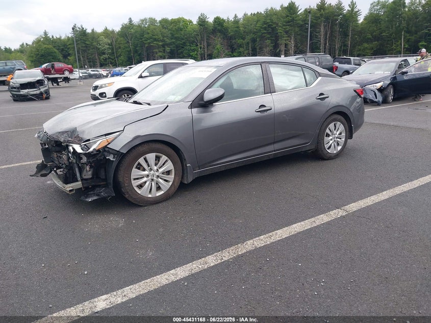 2020 Nissan Sentra S Xtronic Cvt 3N1AB8BV4LY263580 photo 1