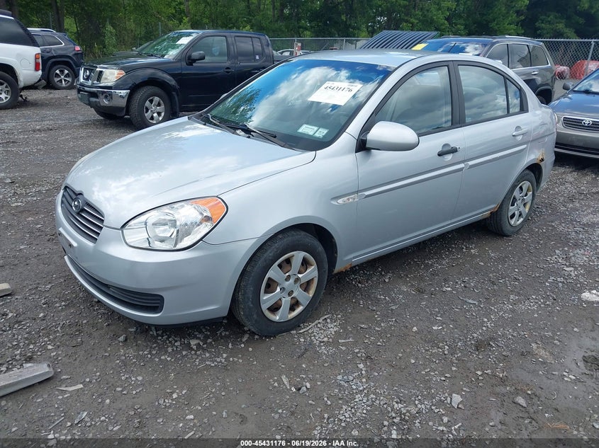 2007 Hyundai Accent, Normal Wear & Tear, IAAI, VIN KMHCN46C97U073535 — photo 2