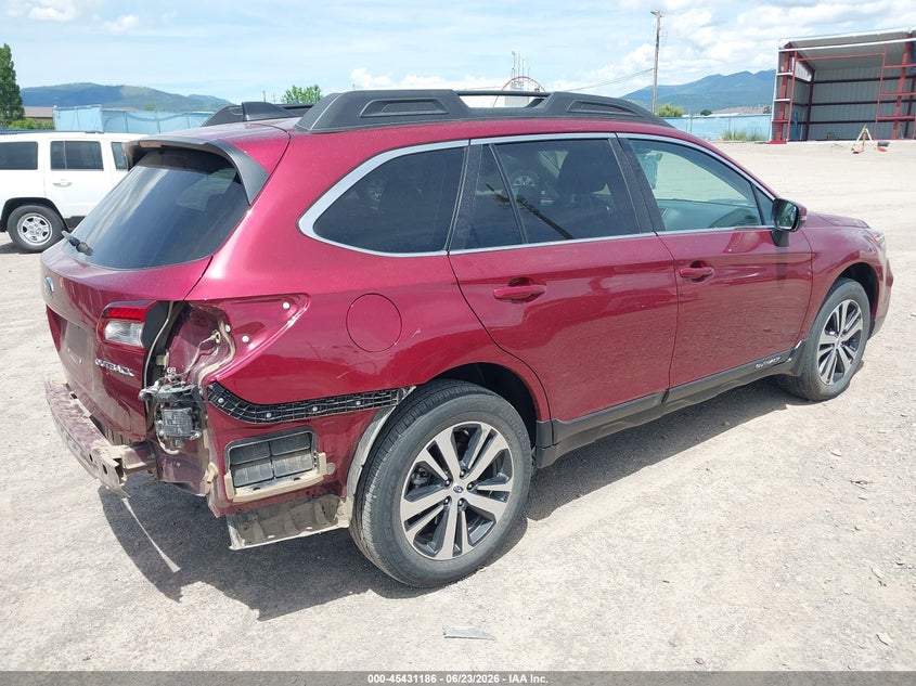 Vin: 4s4bsanc0j3293356, lot: 45929286, subaru outback 2.5i limited 20184