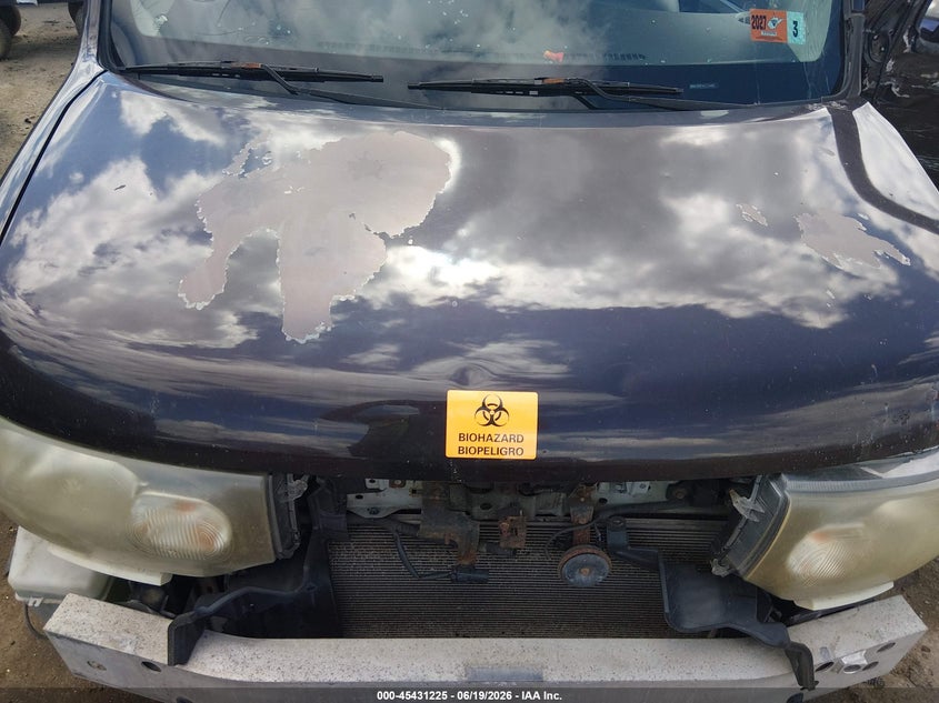 2010 Nissan Cube 1.8Sl VIN: JN8AZ2KR1AT171460 Lot: 45431225