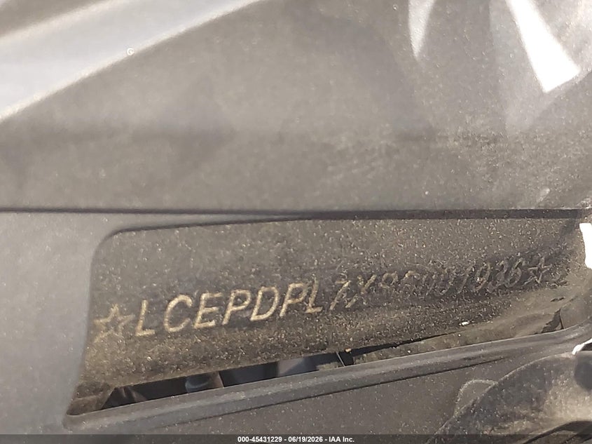 VIN: LCEPDPL7XS6001936 2025 CF MOTO 300SS
