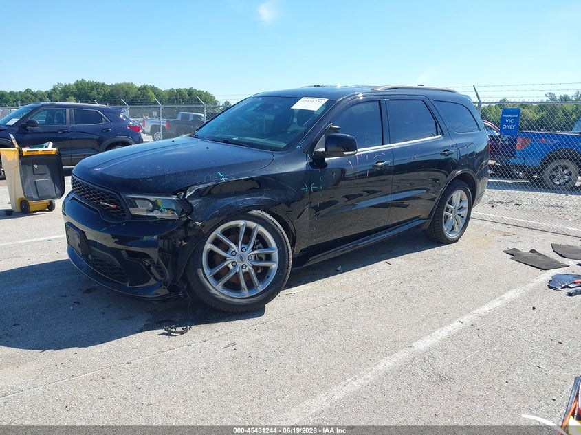 Vin: 1c4rdjdg3nc106702, lot: 45929343, dodge durango gt plus awd 20222