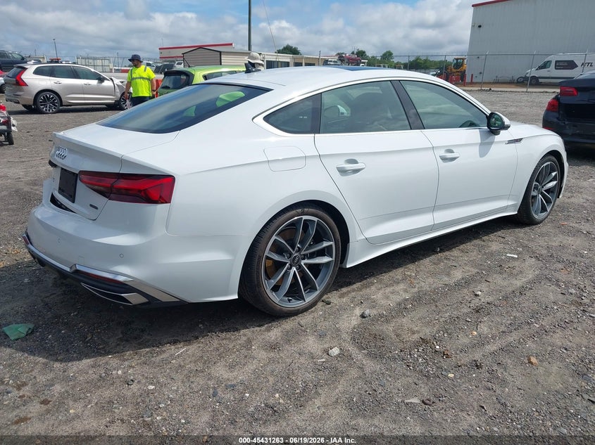 Vin: waufacf57pa028195, lot: 45929363, audi a5 sportback premium plus 45 tfsi s line quattro s tronic 20234