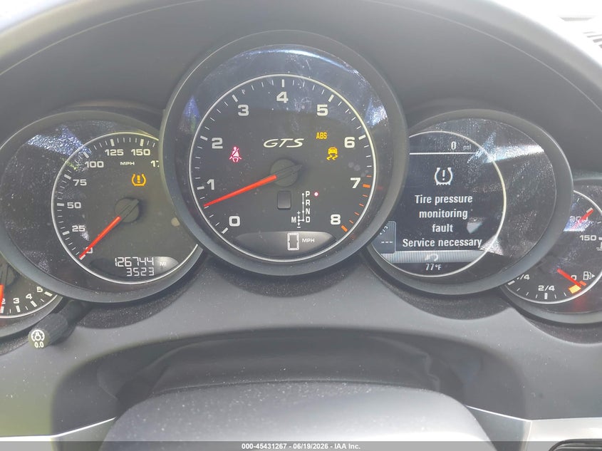 2017 PORSCHE CAYENNE auction photo 7