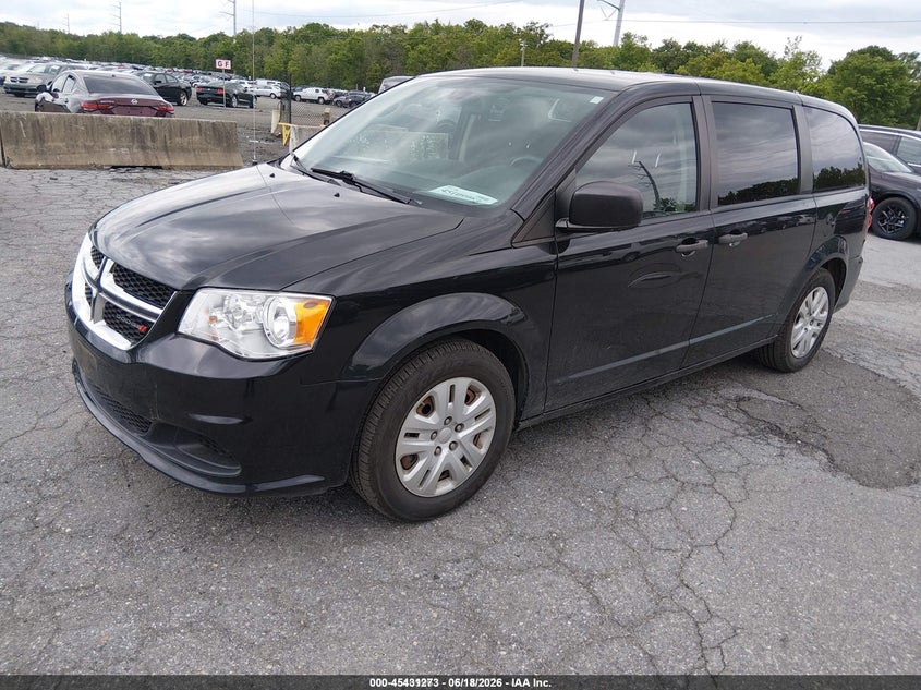 Vin: 2c4rdgbg5kr500338, lot: 45929373, dodge grand caravan se 20192