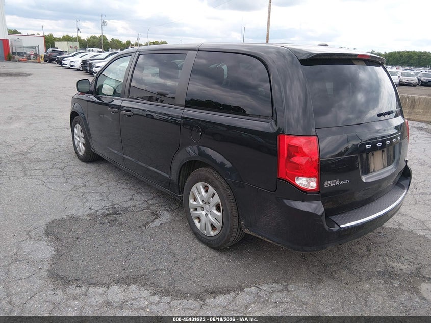 Vin: 2c4rdgbg5kr500338, lot: 45929373, dodge grand caravan se 20193