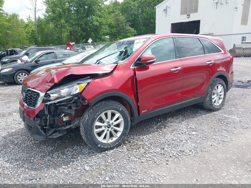 2019 KIA SORENTO auction photo 2
