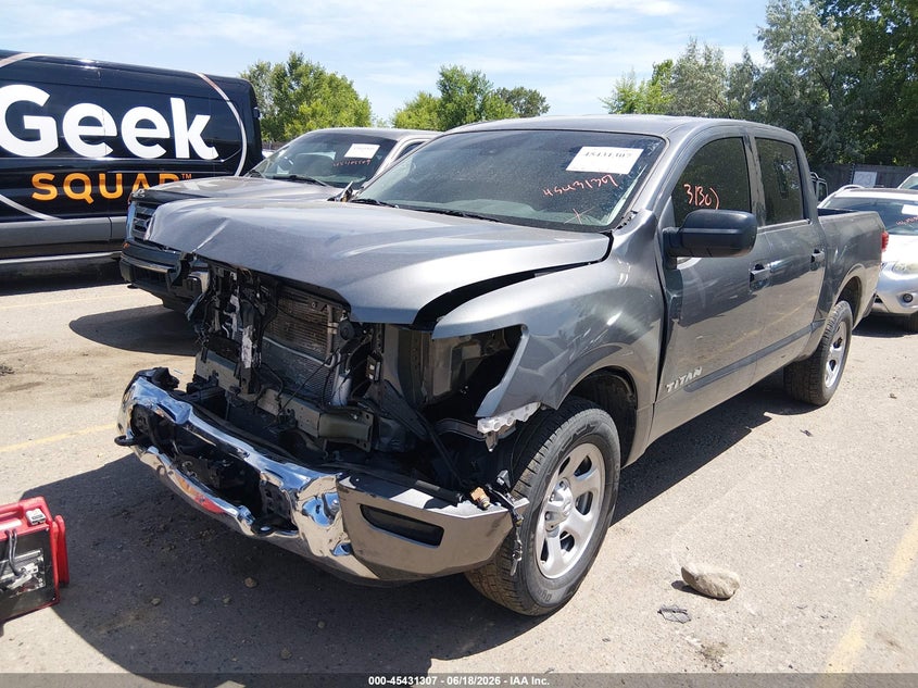 Vin: 1n6aa1ec6rn114446, lot: 45929407, nissan titan 20242