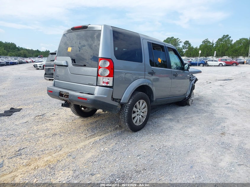 2012 LAND ROVER LR4 auction photo 4