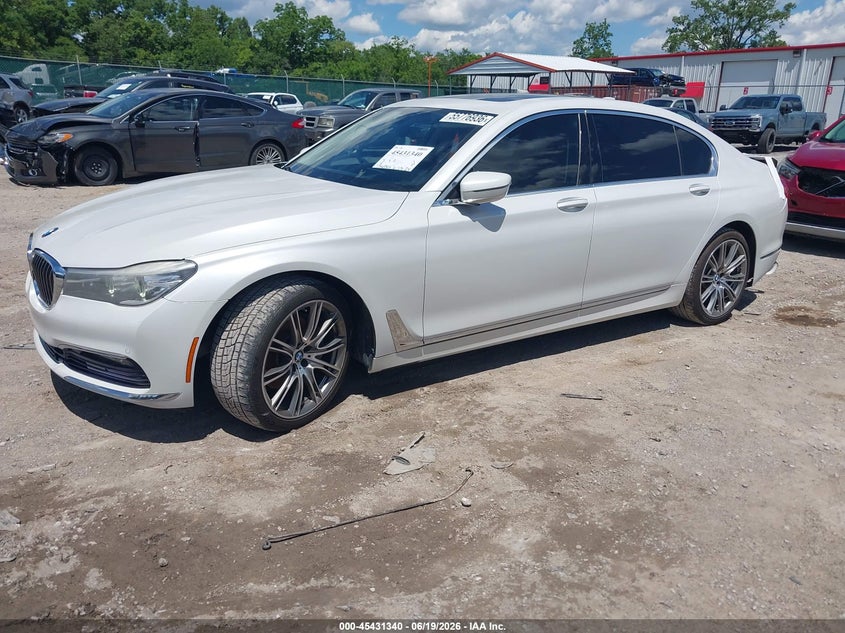 2017 BMW 740I auction photo 2