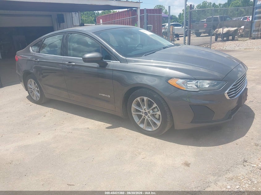 Vin: 3fa6p0lu1kr100430, lot: 45929460, ford fusion hybrid se 20191