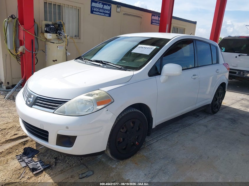 2009 NISSAN VERSA auction photo 2