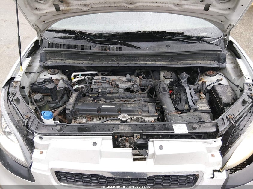 2011 KIA SOUL HATCHBACK 2.0L I-4 DOHC, VVT, 142HP