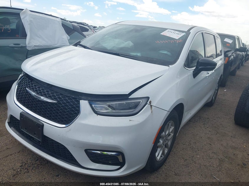 Vin: 2c4rc1fg4rr112568, lot: 45929485, chrysler pacifica touring 20242