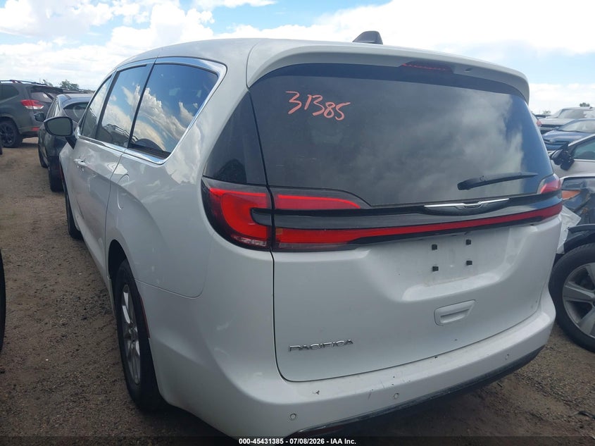 Vin: 2c4rc1fg4rr112568, lot: 45929485, chrysler pacifica touring 20243