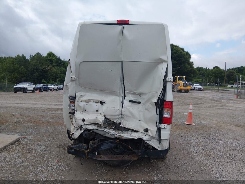 2020 Nissan Nv Cargo Nv2500 Hd Sv High Roof V6 VIN: 1N6BF0LY0LN806708 Lot: 45431396