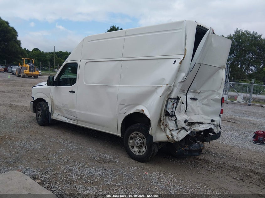 Vin: 1n6bf0ly0ln806708, lot: 45929497, nissan nv cargo nv2500 hd sv high roof v6 20203