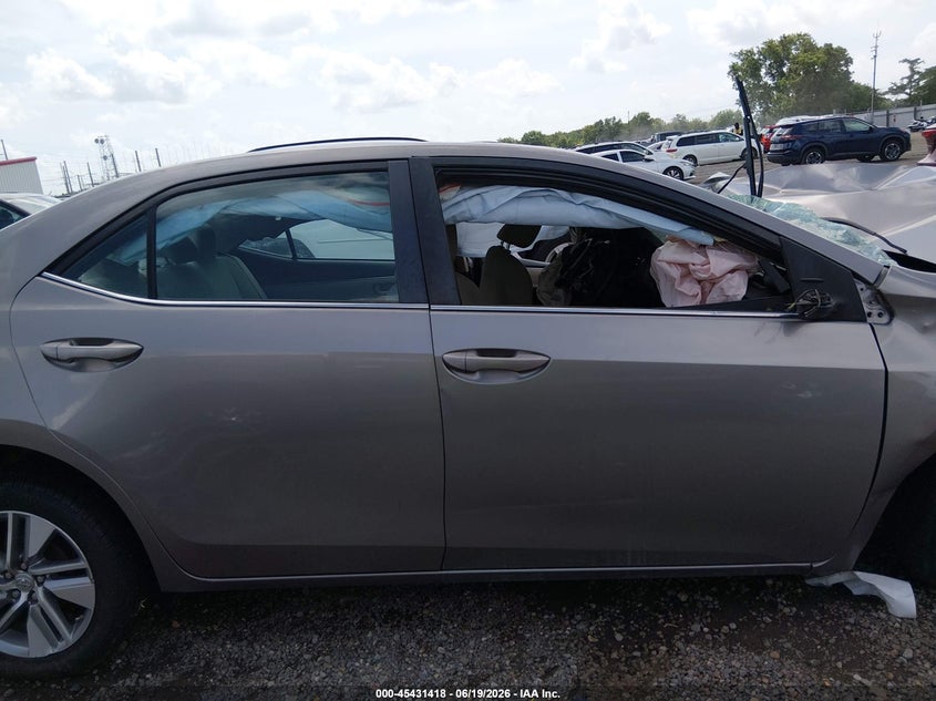2014 Toyota Corolla Le Eco Plus VIN: 5YFBPRHE2EP014794 Lot: 45431418