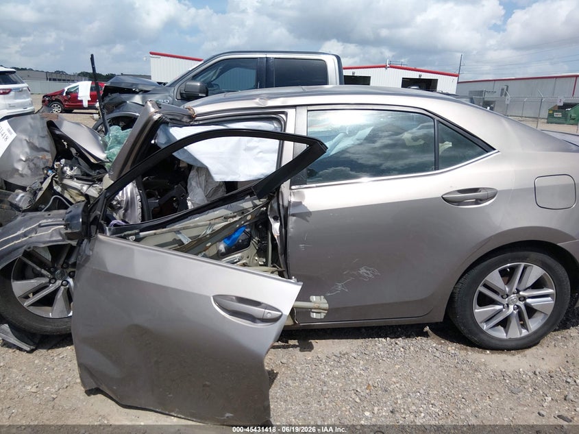 2014 Toyota Corolla Le Eco Plus VIN: 5YFBPRHE2EP014794 Lot: 45431418