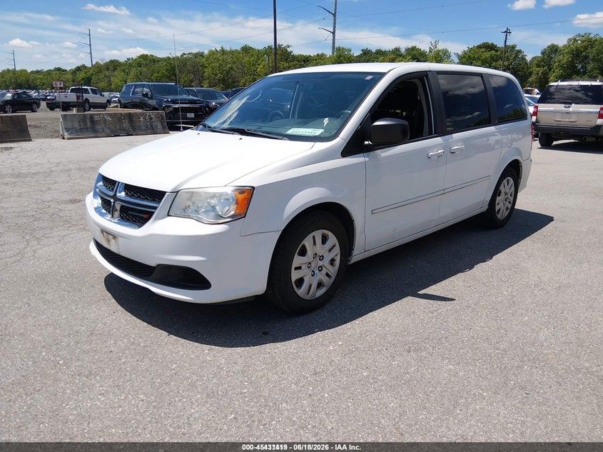 Vin: 2c4rdgbg5gr114333, lot: 45929519, dodge grand caravan se 20162