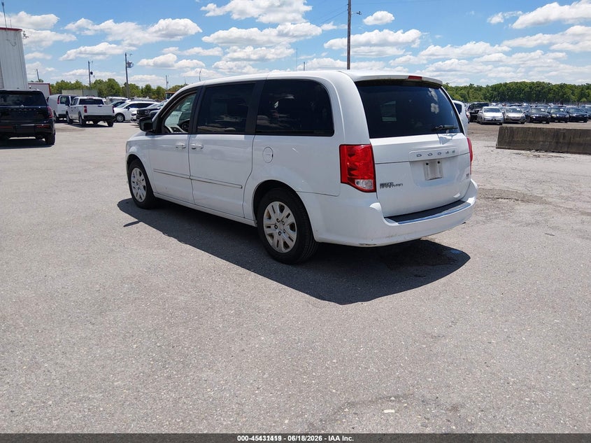 Vin: 2c4rdgbg5gr114333, lot: 45929519, dodge grand caravan se 20163