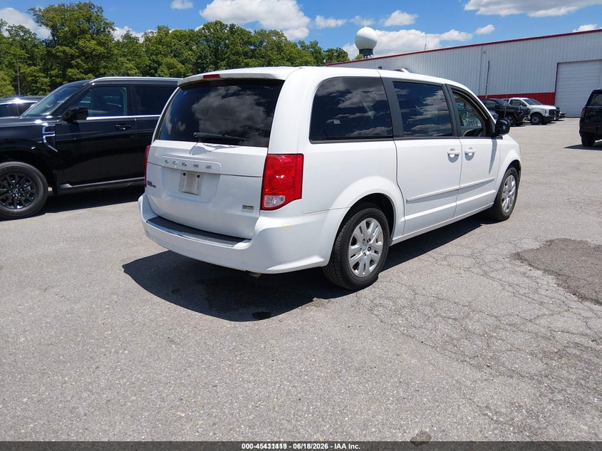 Vin: 2c4rdgbg5gr114333, lot: 45929519, dodge grand caravan se 20164