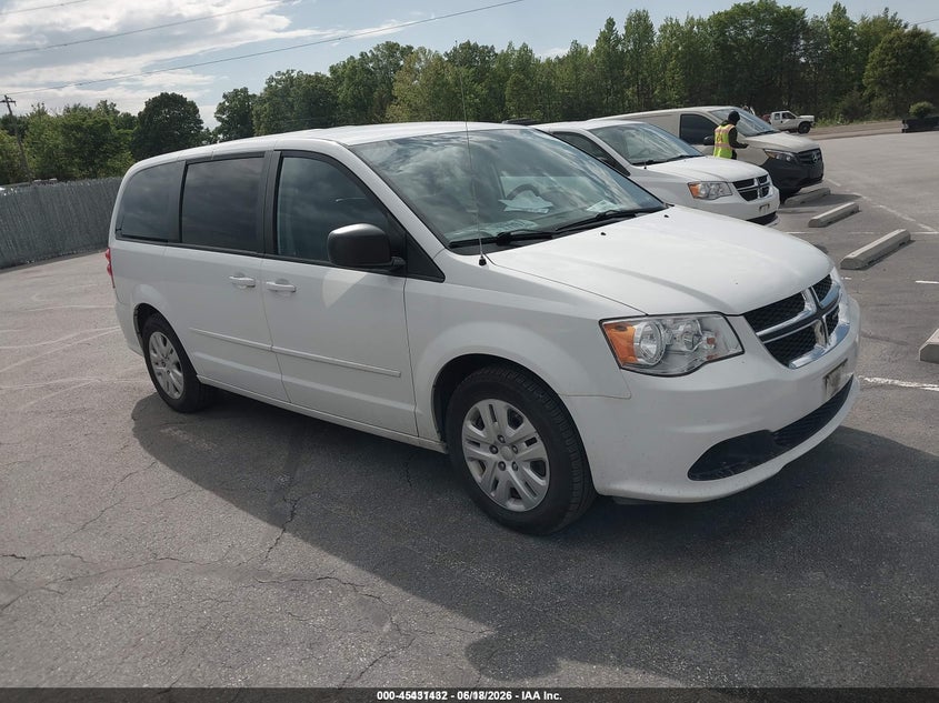 Vin: 2c4rdgbg1gr122123, lot: 45929532, dodge grand caravan se 2016 img_1