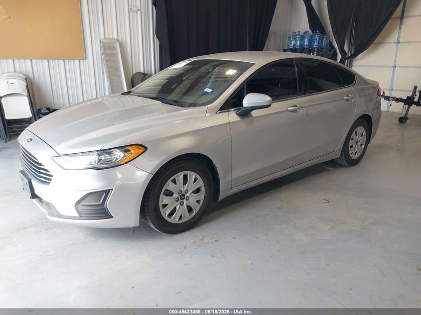 2019 Ford Fusion S 3FA6P0G79KR274010 photo 1