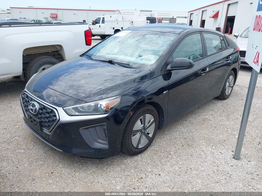 KMHC65LCXLU232869 2020 Hyundai Ioniq Hybrid Blue photo 1
