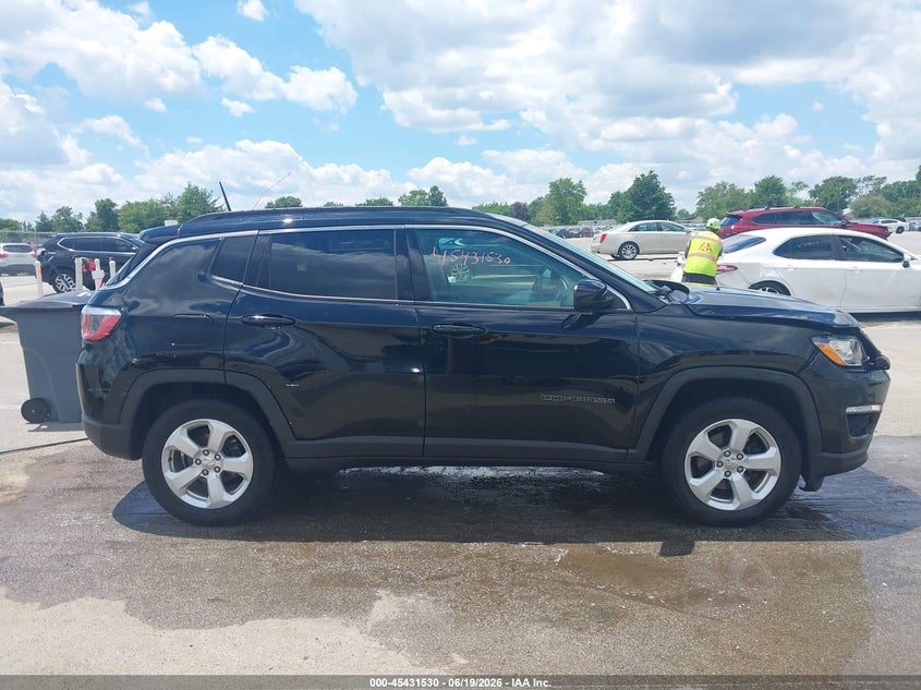 2018 Jeep Compass Latitude Fwd VIN: 3C4NJCBB6JT181788 Lot: 45431530