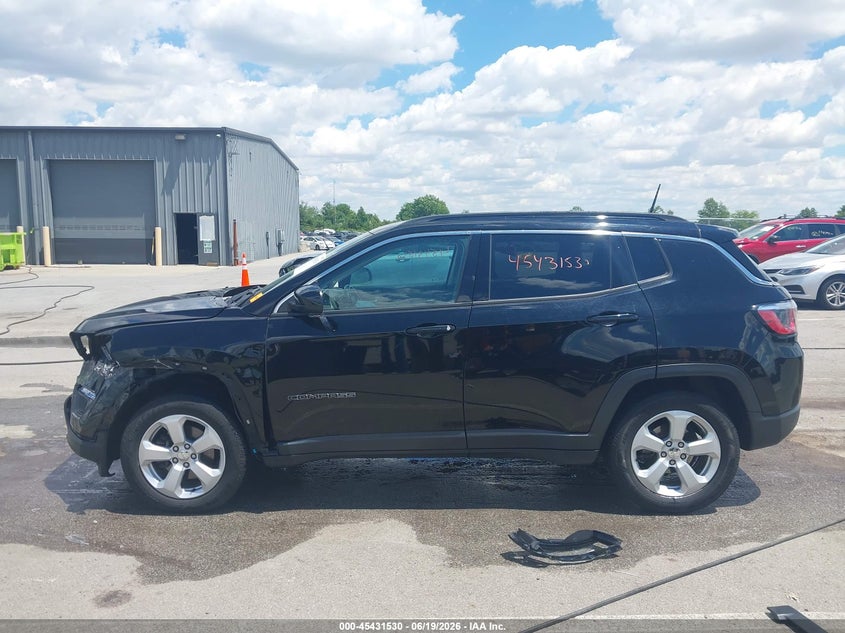 2018 Jeep Compass Latitude Fwd VIN: 3C4NJCBB6JT181788 Lot: 45431530