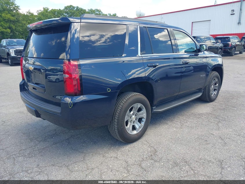 Vin: 1gnskaec6jr338602, lot: 45929640, chevrolet tahoe ls 20184