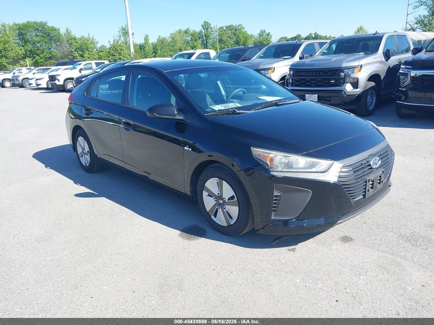 Vin: kmhc65lc6ju076570, lot: 45929659, hyundai ioniq hybrid blue 2018 img_1