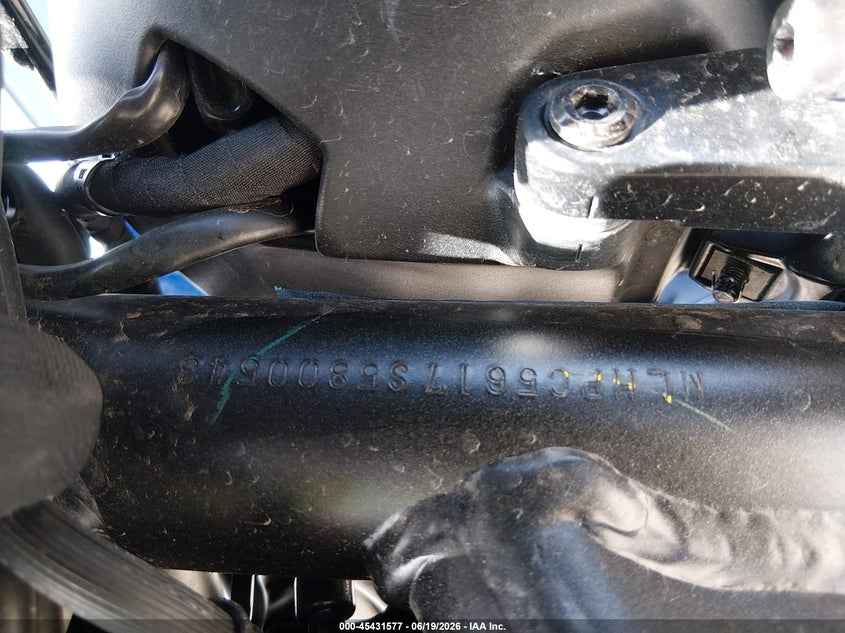 2025 Honda Cmx500 A2 VIN: MLHPC5617S5800543 Lot: 45431577