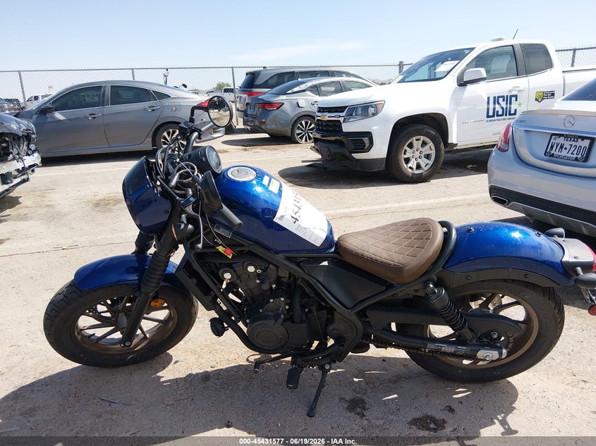2025 Honda Cmx500 A2 VIN: MLHPC5617S5800543 Lot: 45431577