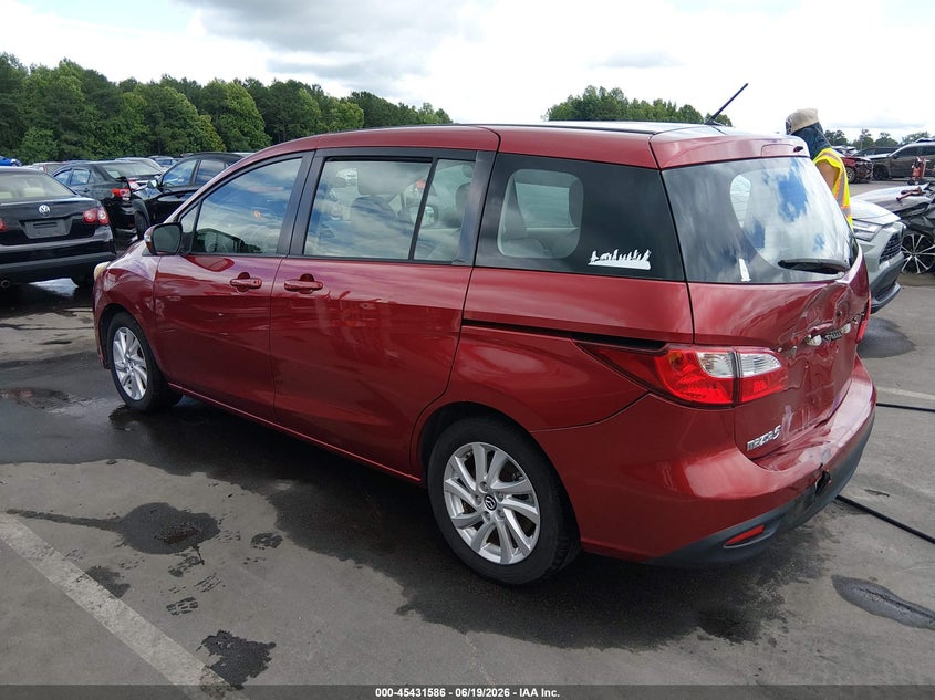 Vin: jm1cw2bl1e0173838, lot: 45929686, mazda mazda5 sport 20143
