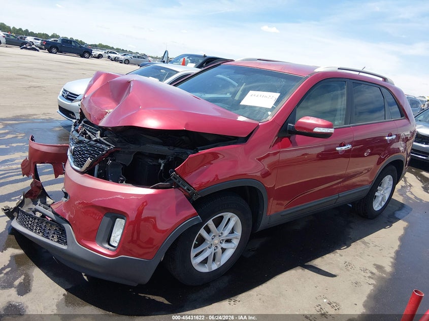 2015 KIA SORENTO SPORT UTILITY VEHICLE 2.4L I-4 DI, DOHC, VVT, 191HP