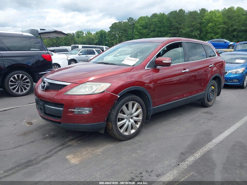 2008 Mazda CX-9, Правый бок, IAAI, VIN JM3TB38V780140638 — фото 2
