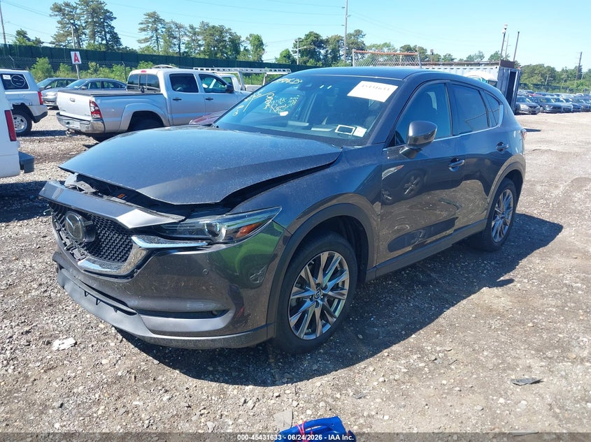 Vin: jm3kfbey8k0596048, lot: 45929733, mazda cx-5 signature 20192