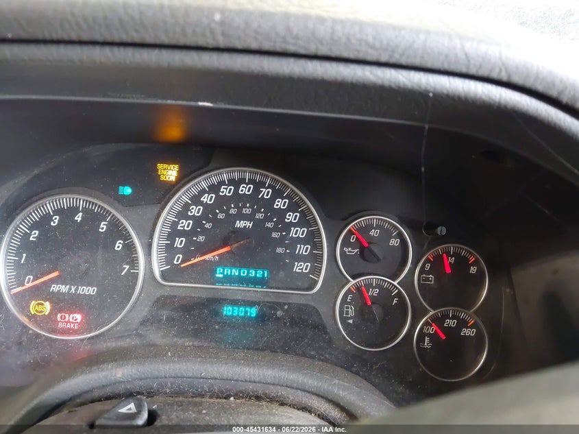 2003 GMC Envoy Sle VIN: 1GKDT13S932303299 Lot: 45431634