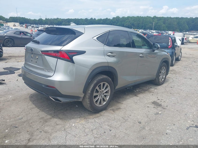 Vin: jtjaarbzxl5009276, lot: 45929749, lexus nx 300 20204