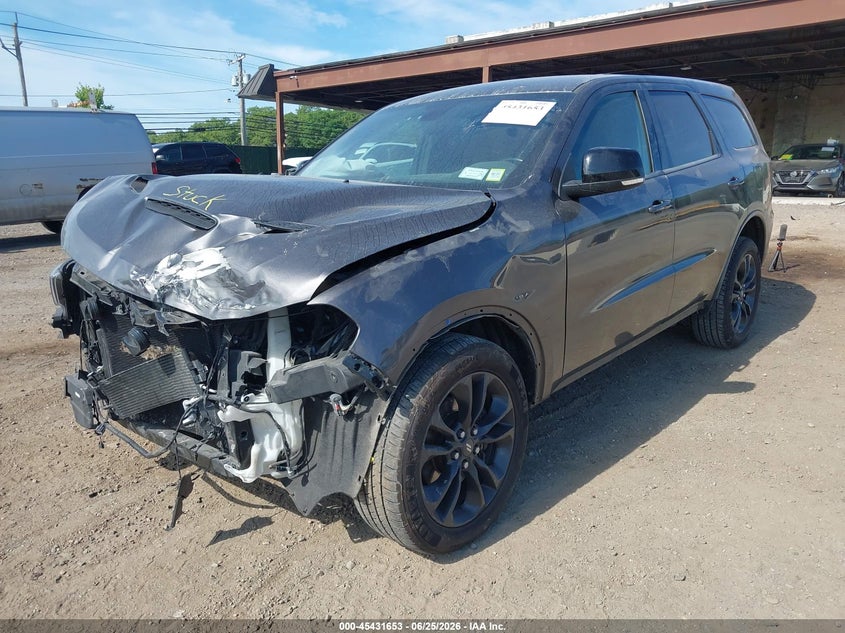 Vin: 1c4rdjdg9mc557390, lot: 45929753, dodge durango gt plus awd 20212