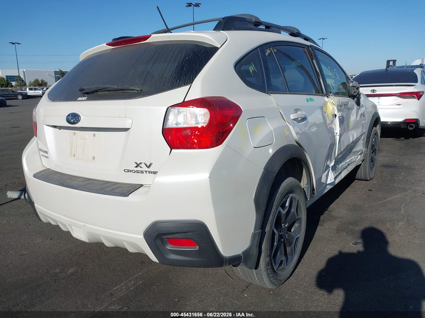 Vin: jf2gpakc1d2858905, lot: 45929756, subaru xv crosstrek 2.0i limited 20134