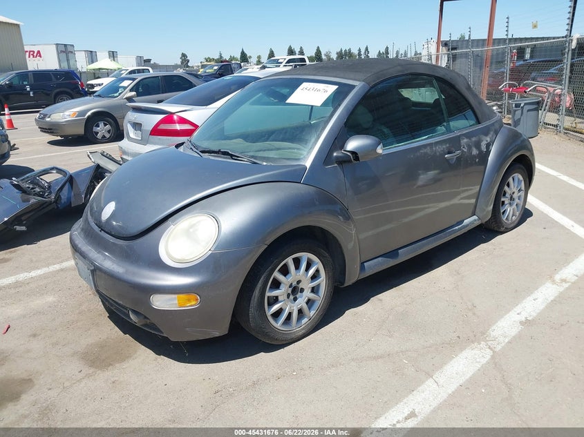 VOLKSWAGEN NEW BEETLE 2004 VIN 3VWCM31Y84M336180