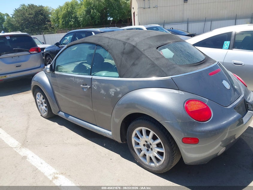 VOLKSWAGEN NEW BEETLE 2004 VIN 3VWCM31Y84M336180