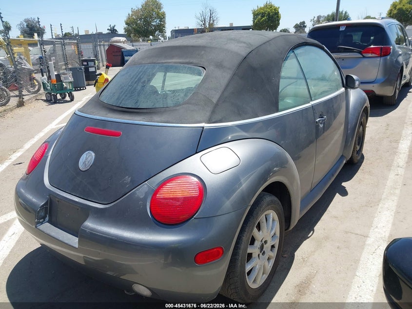 VOLKSWAGEN NEW BEETLE 2004 VIN 3VWCM31Y84M336180