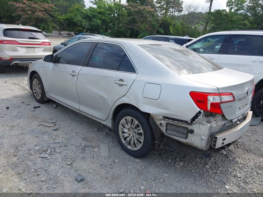 2014 TOYOTA CAMRY HYBRID auction photo 3