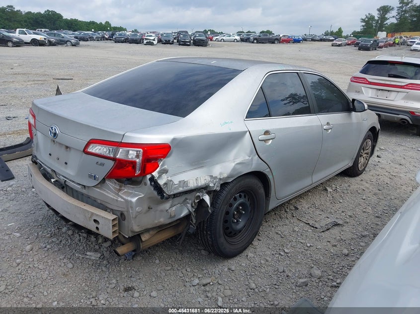 2014 TOYOTA CAMRY HYBRID auction photo 4